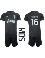 Juventus Weston McKennie #16 Alternativní dres pro děti 2023-24 Krátký Rukáv (+ trenýrky)